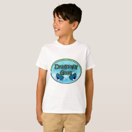 För barn för Tshirt för sländagrabblogotyp Tee