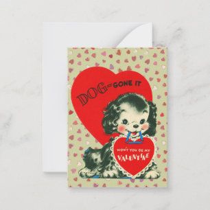 För barn för Valentine Card Pack Anteckningskort