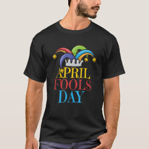 För barn Joke Funny på skoldagen i Lycklig April T Shirt