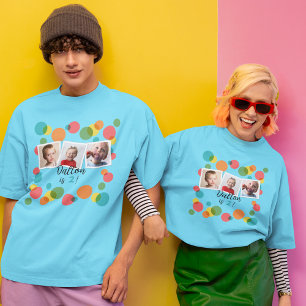 För barn med födelsedagsbarn Foto T Shirt