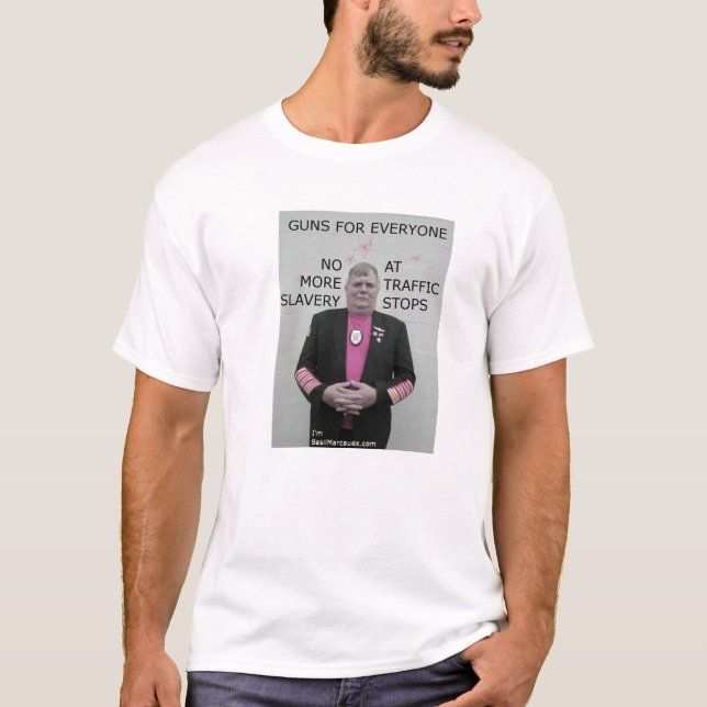 För basilikaMarceaux "citationstecken- och T-shirt (Framsida)