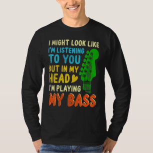 För Bass Guitar Player Baid Bass Player T Shirt