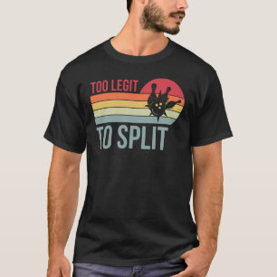 För benägenhet att dela upp Vintagen för funkti T Shirt
