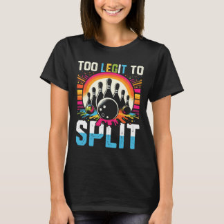 För benhårt för att dela upp skift för att ligga f t shirt