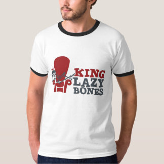 För benring för kung lat utslagsplats tee shirt
