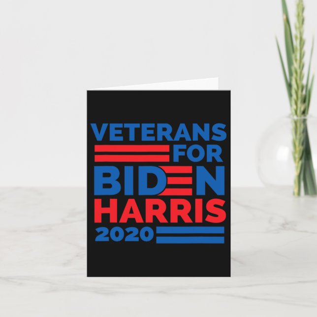 För Biden Harris 2020 Kort (Framsida)