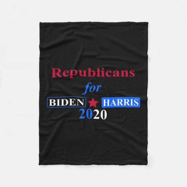 För Biden Harris 2020 Team Fleecefilt (Framsidan)