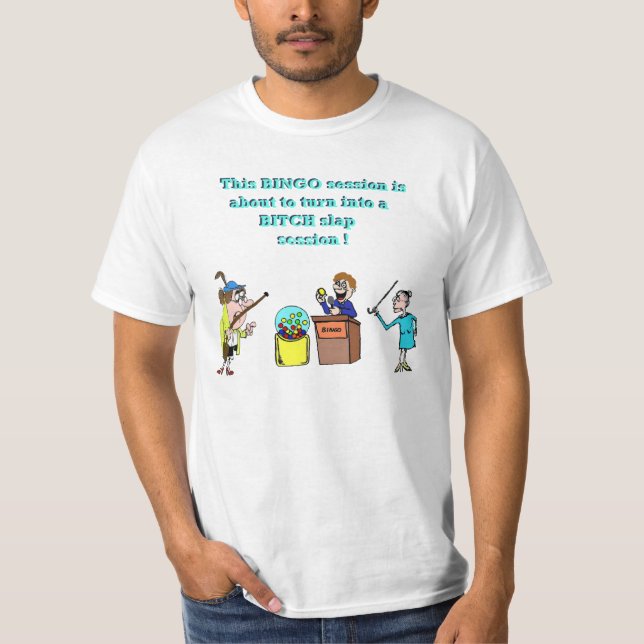 För Bingo dåliga väck T-shirt (Framsida)