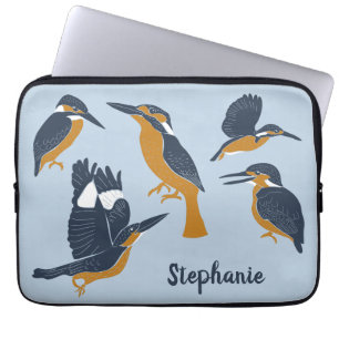 För Bird Älskare Mysigt Kingfish Personlig Laptop Fodral