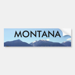 för bitteroot berg 09, MONTANA vally Bildekal
