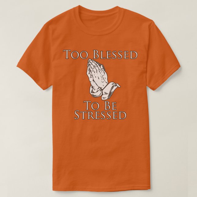 För blankt för att Stressas T Shirt (Design framsida)