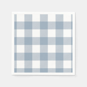 För blåttgrå färg för lantbrukarhemmet kvadrerar pappersservett
