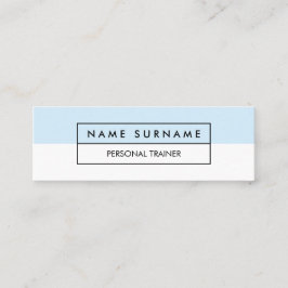 För blåttkortkort för modern instruktör mini visitkort