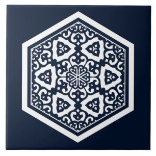 För blåttware för Ottoman turkisk design för Kakelplatta