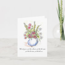 För blomma något liknande precis vindkortet