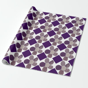 För blommaCollage DIY för textil materiell färg Presentpapper