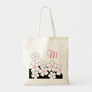 För blommarbrudtärna för Monogram körsbärsröda Tygkasse