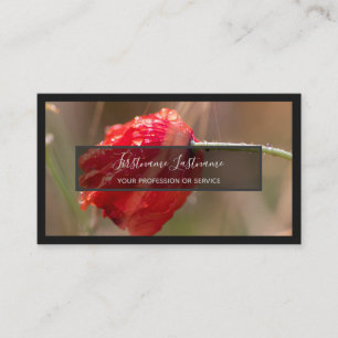 För blommigt experter och professionell-florister visitkort