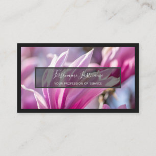 För blommigt experter och professionell florists b visitkort