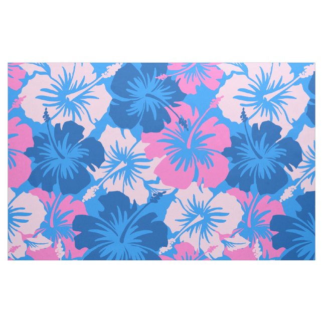 För blommigtAloha skjorta för episk hibiskus Tyg (Fat Quarter)