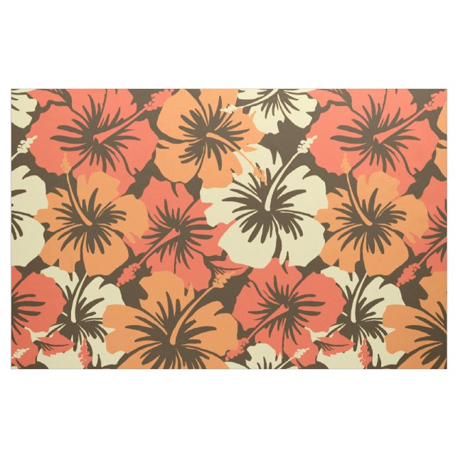 För blommigtAloha skjorta för episk hibiskus Tyg (Fat Quarter)