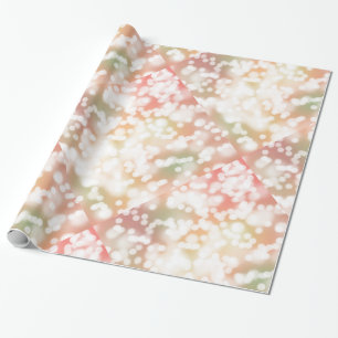 För Bokeh för gåvasjalvattenfärg pastellfärga Presentpapper