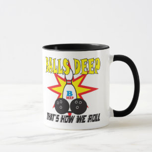 För bollar mugg djupt
