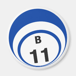 För bollkyl för bingo B11 magnet