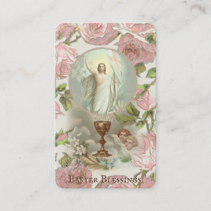 För bönheliga för påsk religiöst påsk- kort
