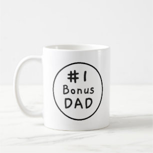 För bonuspappa för personlig #1 mugg