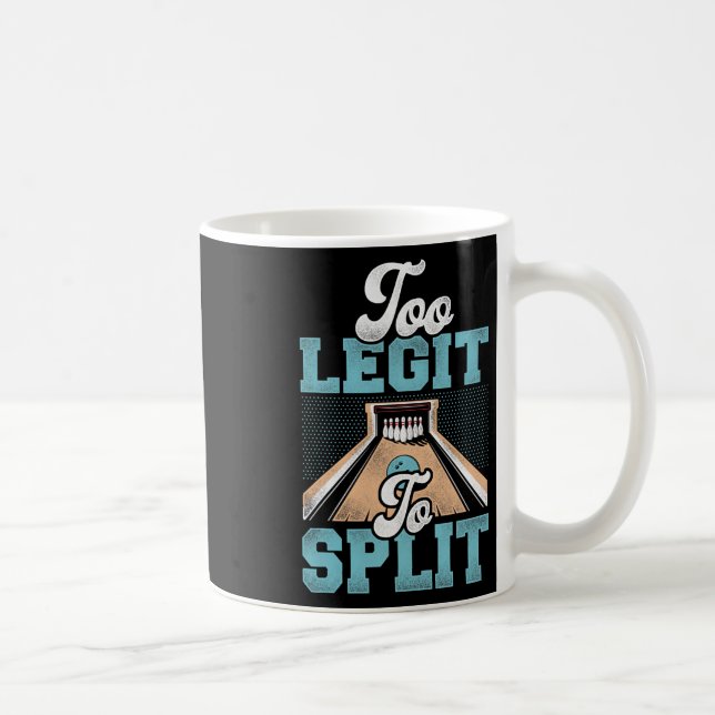 För Bowlareare för att dela på kullager Kaffemugg (Höger)