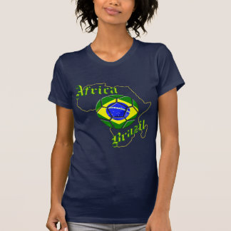 För Brasilien för karta för afrikaBrasilien afrika Tröja