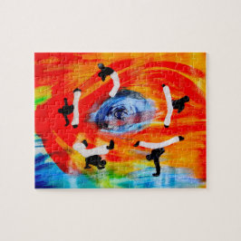 för brazil för kampsportar för pussel