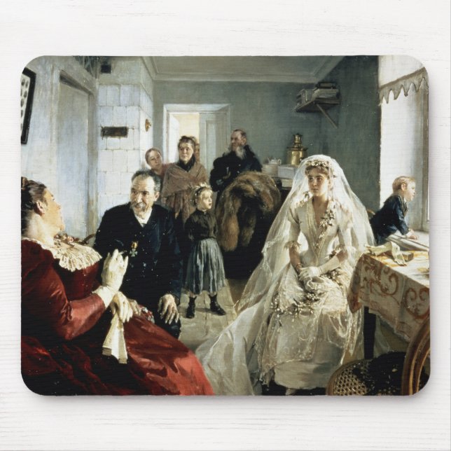 För bröllop 1880s musmatta (Framsidan)