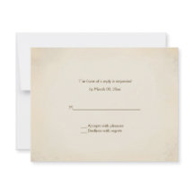 För bröllopsvar för lantligt land westerna kort