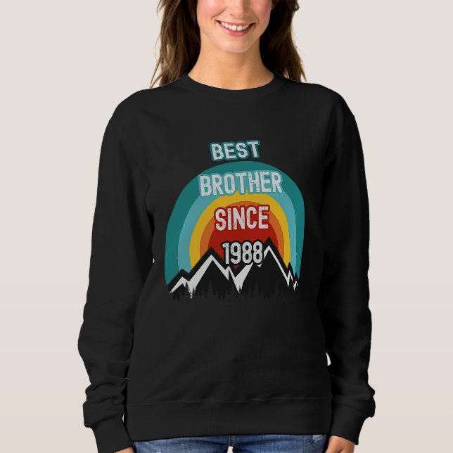 För bror Bästa bror sedan 1988 T Shirt (Framsida)