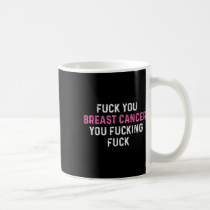 För bröstcancer Funny bröstcancermedvetenhet Kaffemugg