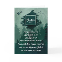 för Brothers Birthday Forest Grönt Woodland