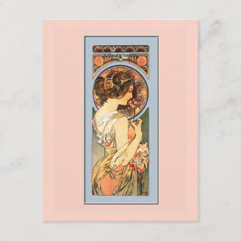 För bruddusch för art nouveau härlig inbjudan