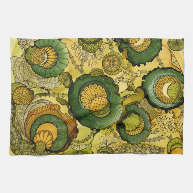 För brunn kökshandduk kanske (Horisontell)