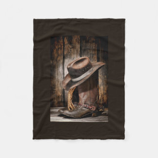 för bruntladugård för westernt land kängor för fleecefilt