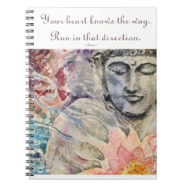 För Buddha för inspirationRumi citationstecken Anteckningsbok