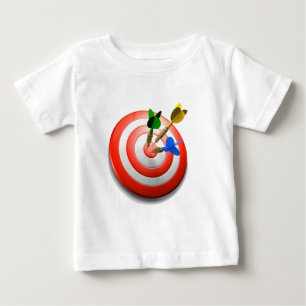 för BullsEYEbaby för pilar 3D TShirt Tee Shirt