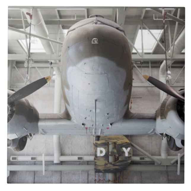 För C-47Dakota för världskrig två flygplan Kakelplatta (Framsidan)