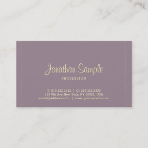 För Calligraphysilke för Luxe affärsman elegant Visitkort