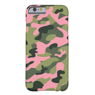För Camo för armé för landrosagrönt mönster Barely There iPhone 6 Fodral