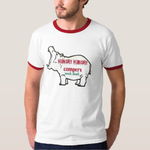 För camparemellanmål för SRBC hungriga hungriga T-shirt