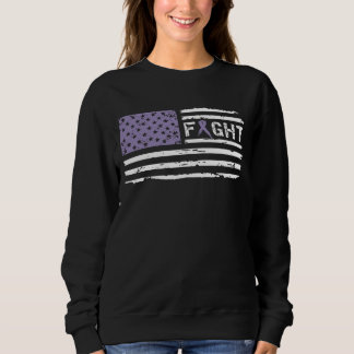 För canceramerikanska flaggan för slagsmål Vulvar T Shirt