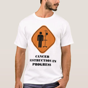 För cancerförstörelse för Leukemia orange T-shirt