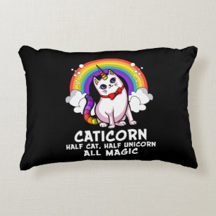 För Caticorn för kattUnicorn Magical husdjur för Prydnadskudde